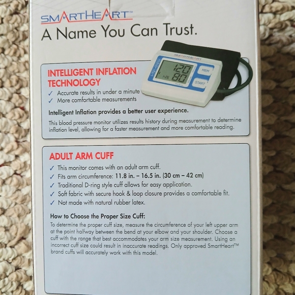 SMART HEART BP MONITOR *NEW* - Picture 3 of 5
